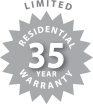 Limited Residential 35 Year Warranty