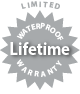 Limited Waterproof Lifetime Warranty