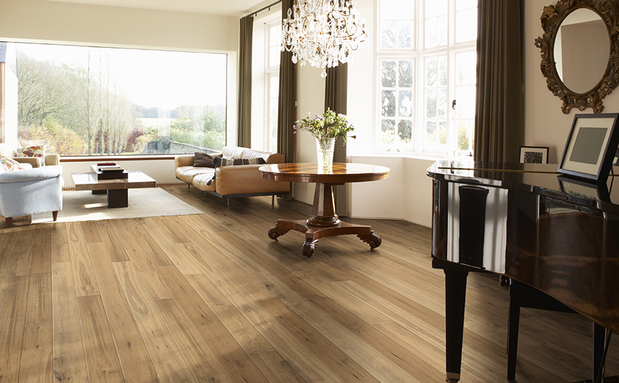Image showing wood flooring in a lounge scene.