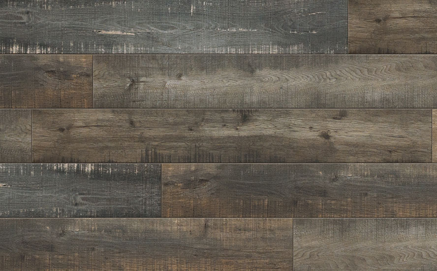 Detail image of laminate flooring.