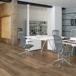 Image showing wood flooring in an office setting.