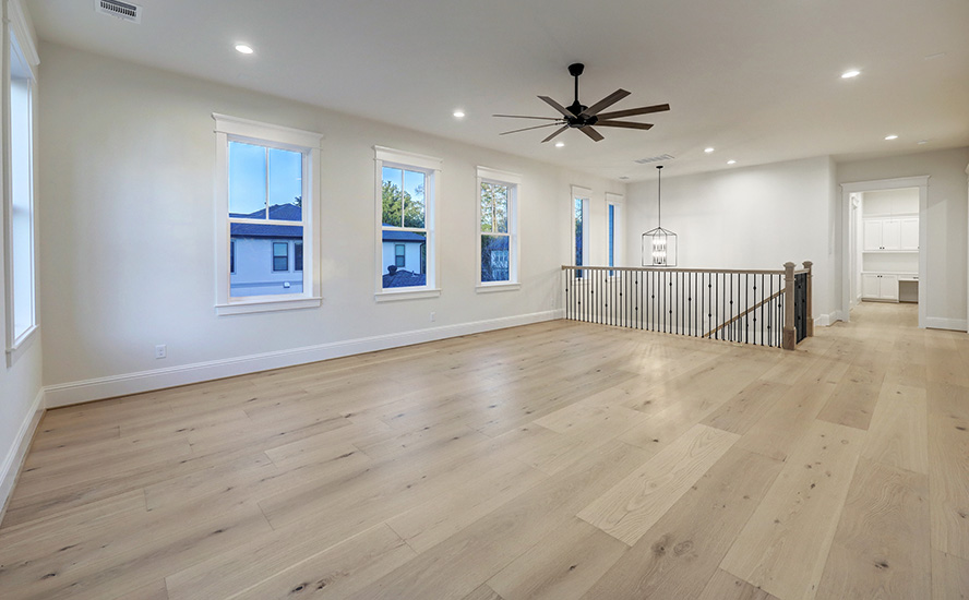 Image showing wood flooring in a room scene.