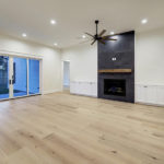 Image showing wood flooring in a room scene.