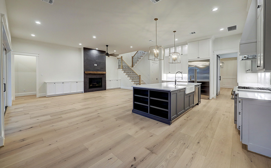 Image showing wood flooring in a room scene.